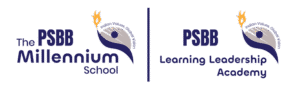 the PSBB millennium school logo